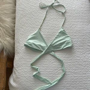 Frankie’s Teal Crochet Bikini